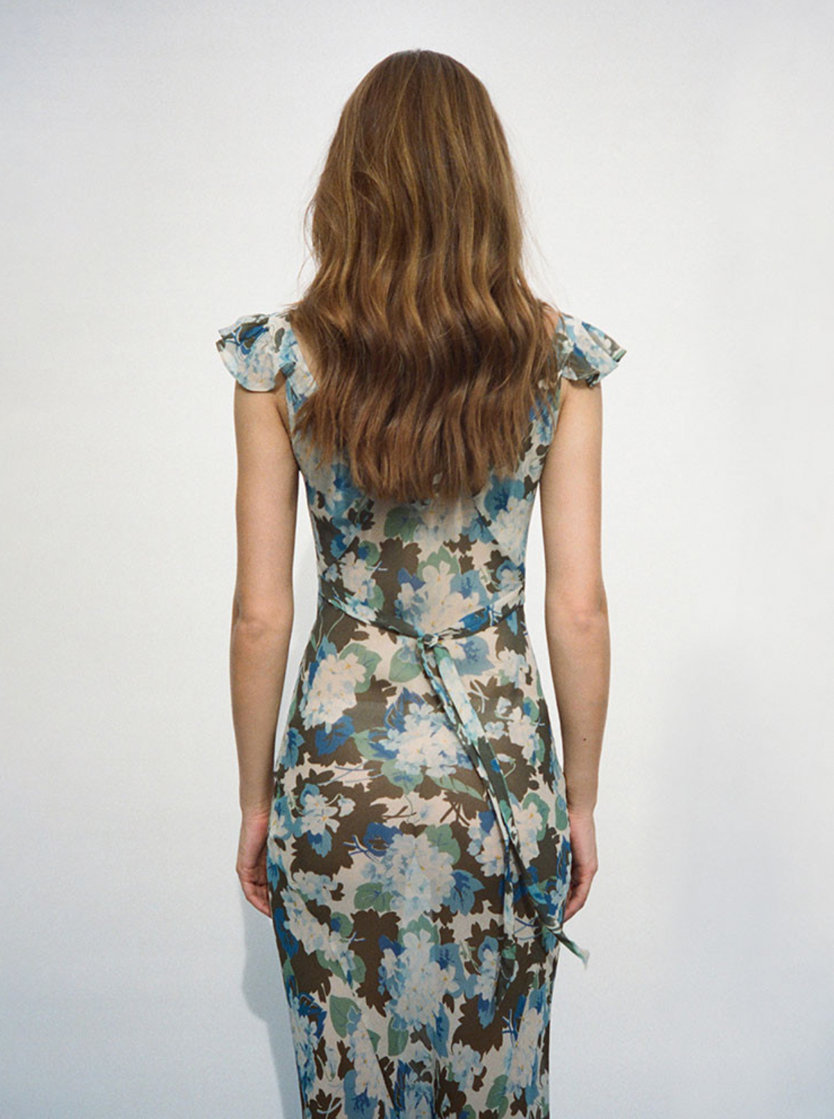 Realisation Par Lila Maxi Dress | Blue Hydrangea Size S