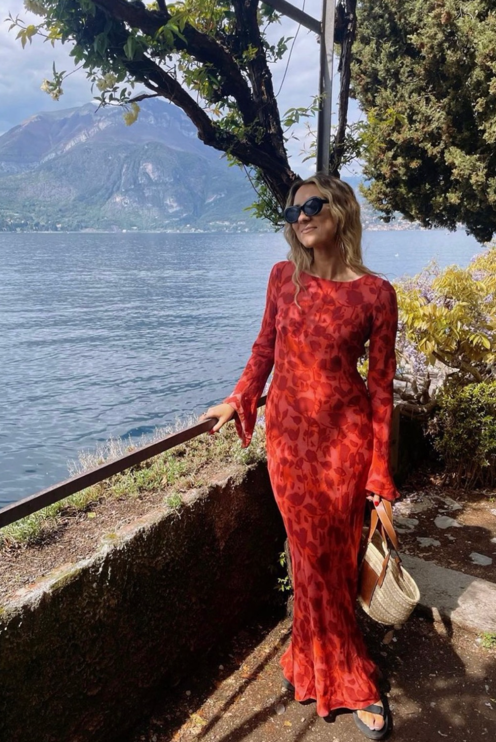 Realisation Par Gia Maxi Dress | Havana Red Size S