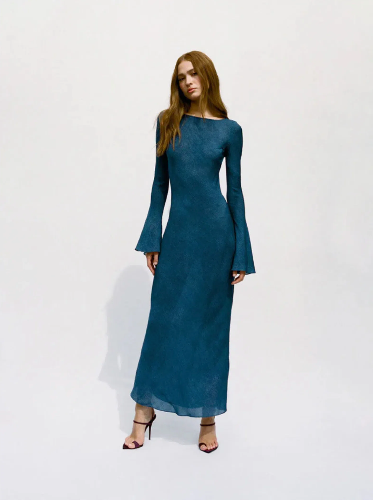 Realisation Par Gia Maxi Dress | Blue Denim Size XS