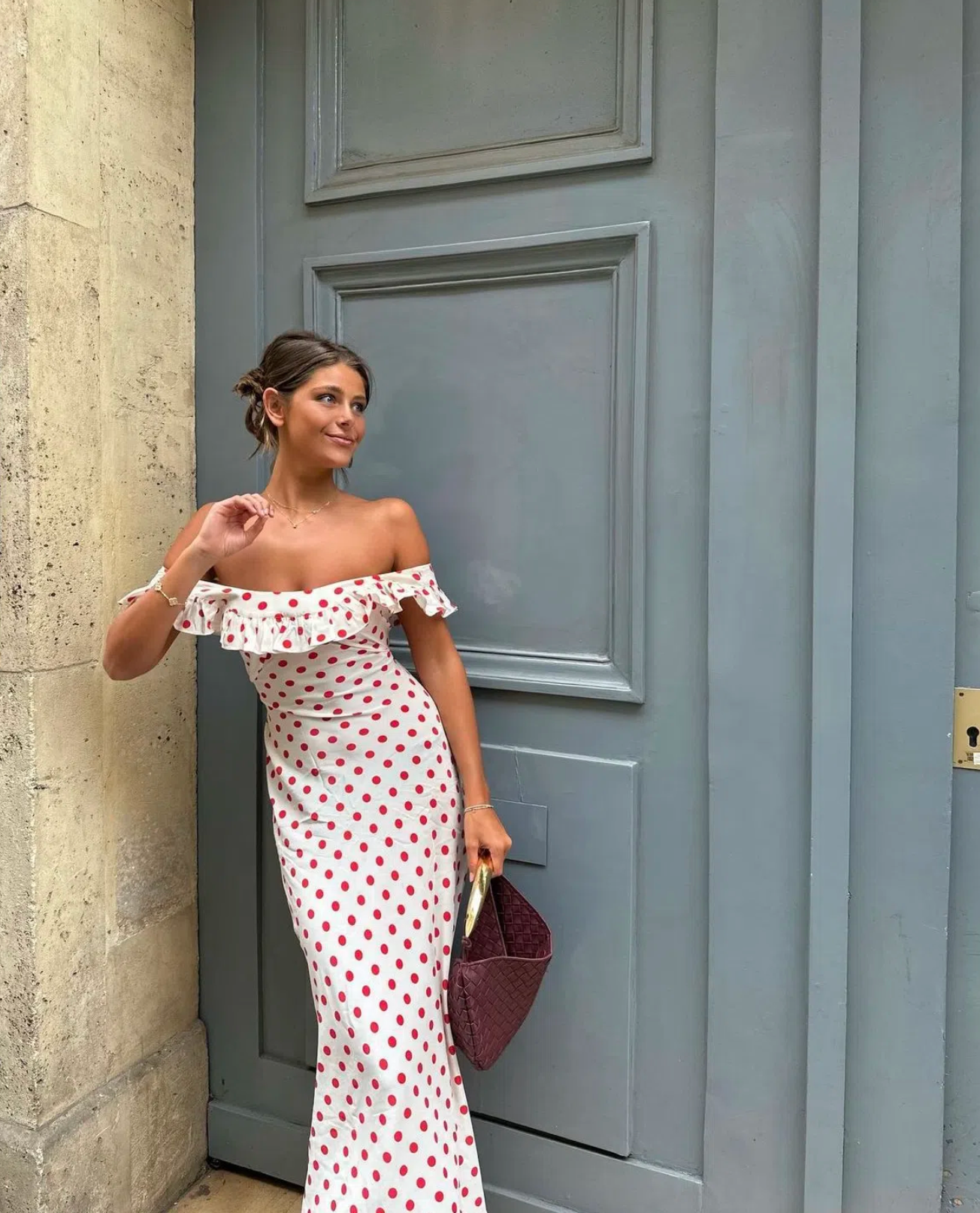 Realisation Par Claudia Maxi Dress | Super Dot Size XS