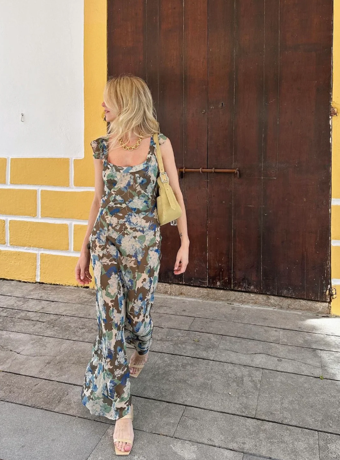 Realisation Par Lila Maxi Dress | Blue Hydrangea Size S
